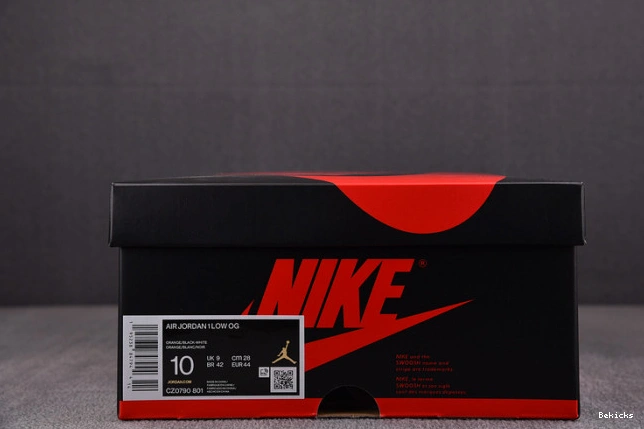 Cheap BK jordan 1 cz0790-801 low starfish 1107